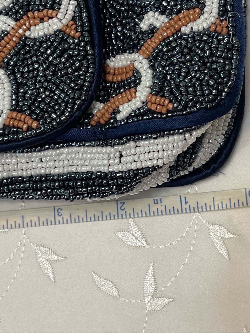 Rachel Zoe Horseshoe Cowgirl beaded bag - Picture 12 of 13